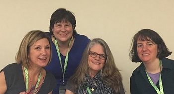 NCTE panel with Candace Fleming, Melissa Stewart, Alyson Beecher and myself.