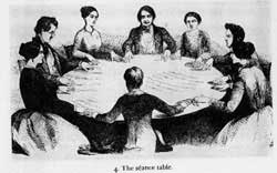The séance table