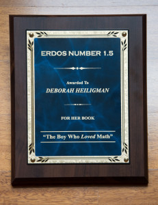 D's Erdos plaque2